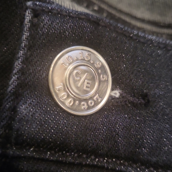 Current/Elliott High Waist 7 Pocket Studded Stiletto Luminary Skinny Jeans Sz 26 - Picture 5 of 14